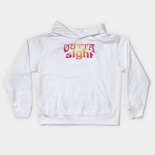 Outta Sight - From the 1960s and 1970s Kids Hoodie